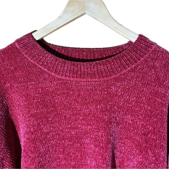 Penman’s Pink Chenille Crew Neck Sweater - Picture 2 of 7